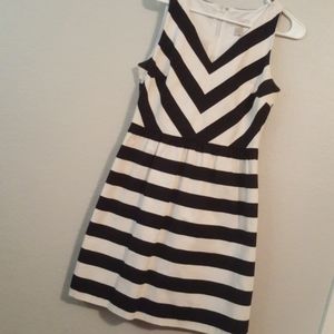 Black and White Stripe Dress